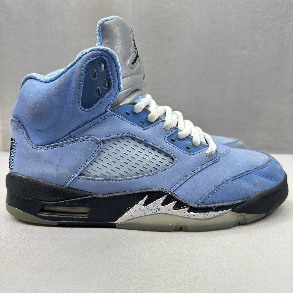 Mens Size 8 - Nike Air Jordan 5 Retro Shoes UNC University Blue Sneakers 2022